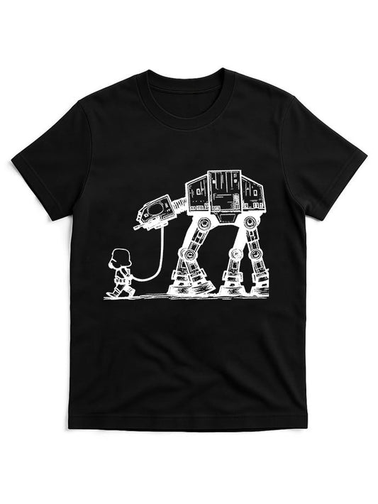 Men's Casual Printed Crew Neck Short Sleeve T-Shirt